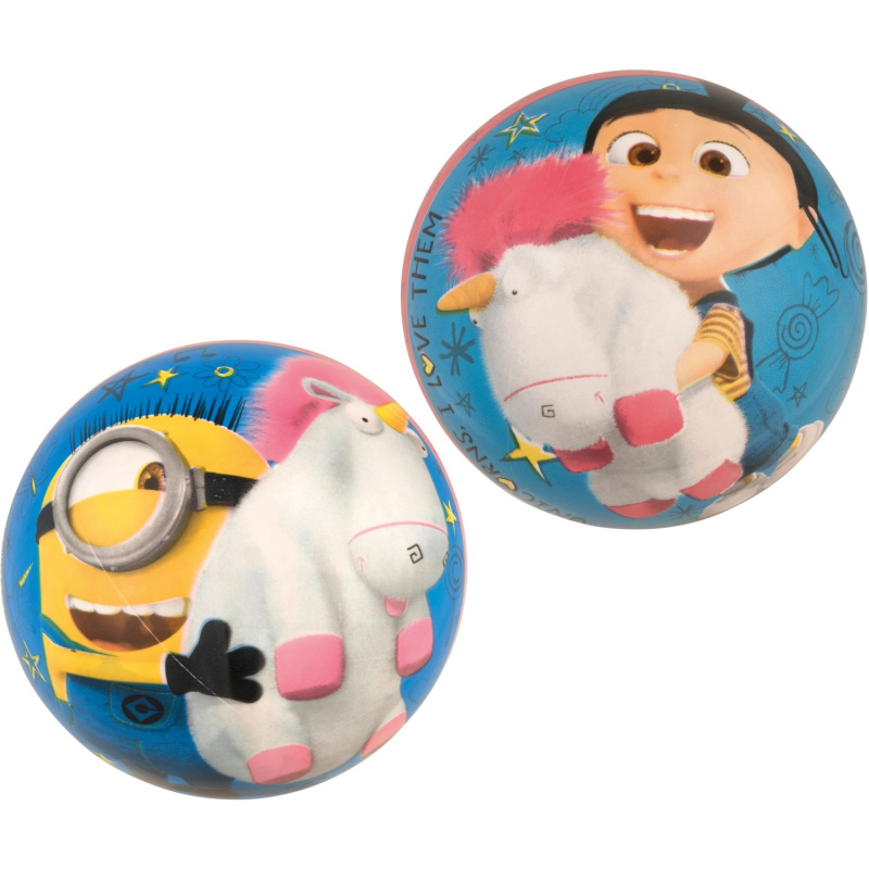 Plastový míč Mimoni, různé druhy, 1 ks, pr. 14 cm