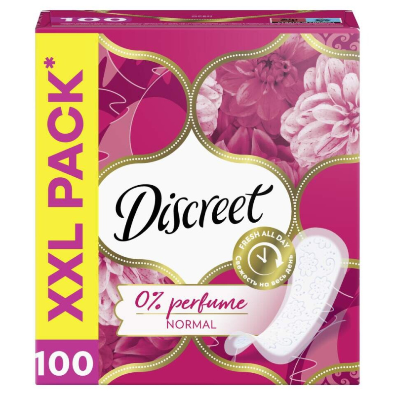 Discreet Multiform 0% Air slipové vložky 100 ks