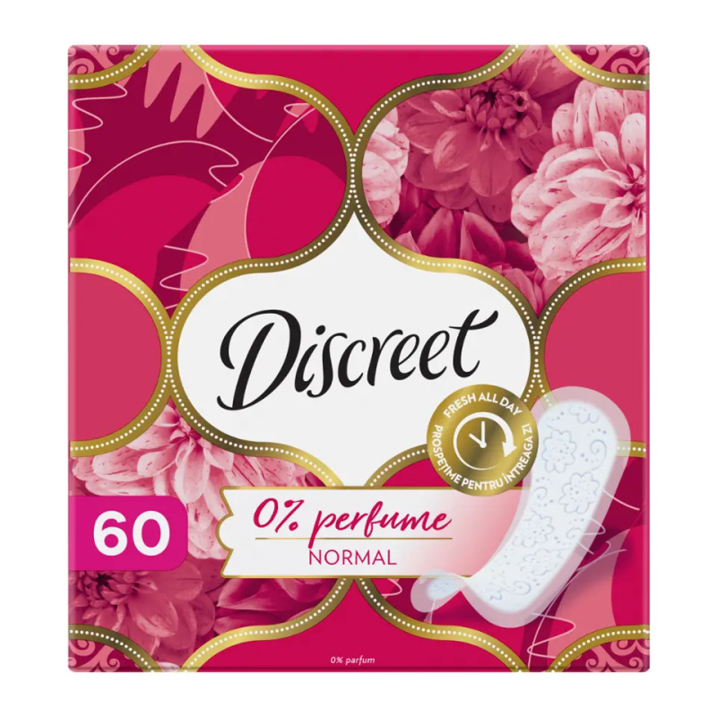 Dámské vložky Discreet - intimky, normal, 60