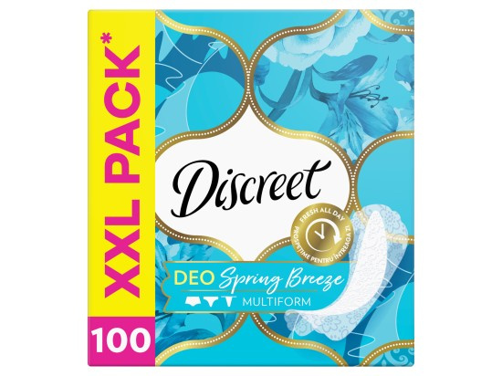 Discreet Multiform Spring Breeze slipové vložky 100 ks