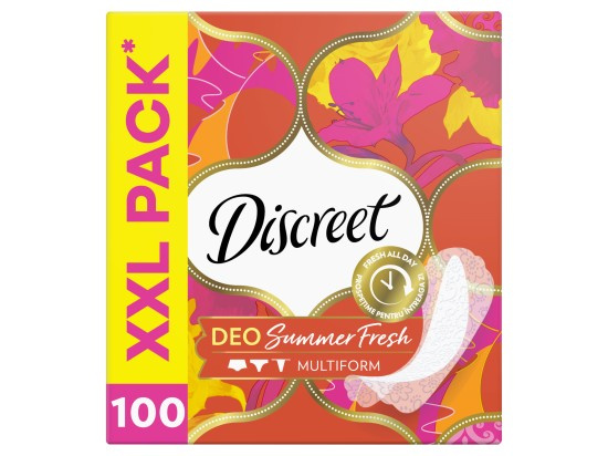 Discreet Intimky Prodyšné intimky Multiform Summer Fresh 100 ks