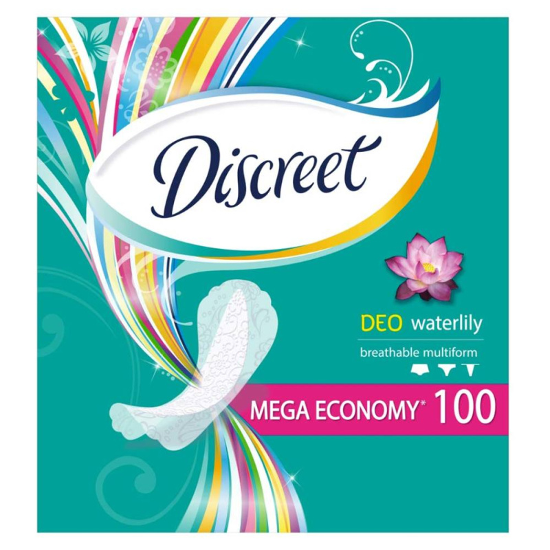 Discreet Multiform Waterlily slipové vložky 100 ks