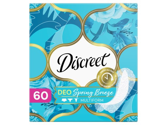 DISCREET Multiform Spring Breeze prodyšné intimky 60 ks