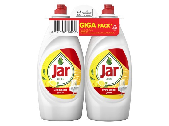 JAR Lemon prostředek na mytí nádobí 2x 900 ml