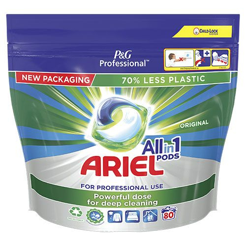 Ariel gelové kapsle All in 1 - Colour Protect - 80 dávek
