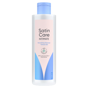 Gillette Satin Care Intimate mycí a holicí gel 2 v 1 190 ml