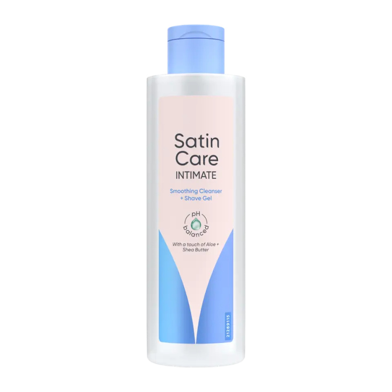 Gillette Satin Care Intimate mycí a holicí gel 2 v 1 190 ml