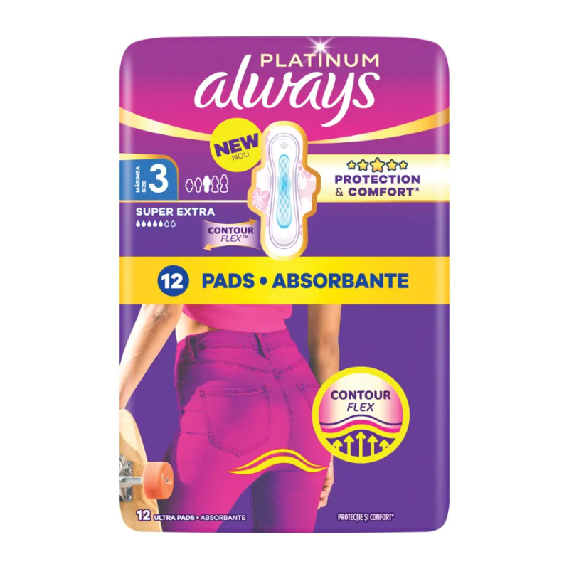 Always Platinum Night Size 3 vložky na noc 12 ks
