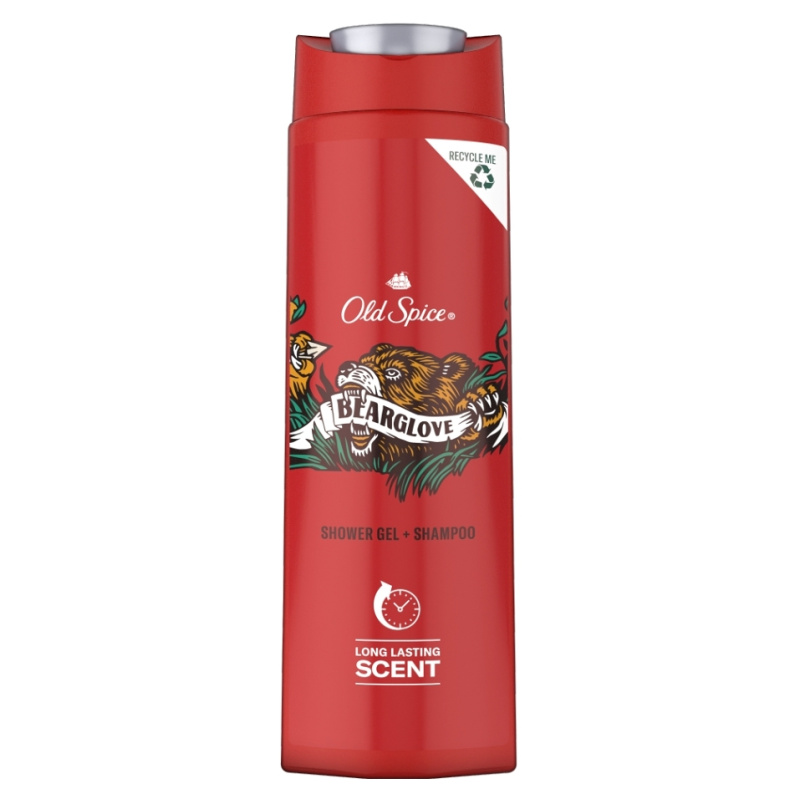 Old Spice Bearglove sprchový gel na tělo a vlasy 400 ml