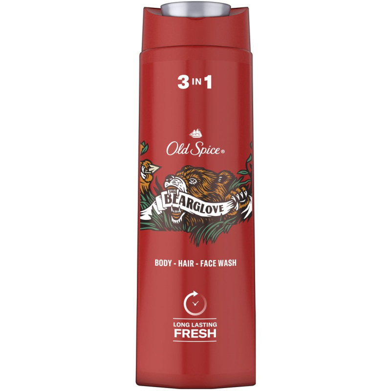 Old Spice Bearglove sprchový gel na tělo a vlasy 400 ml
