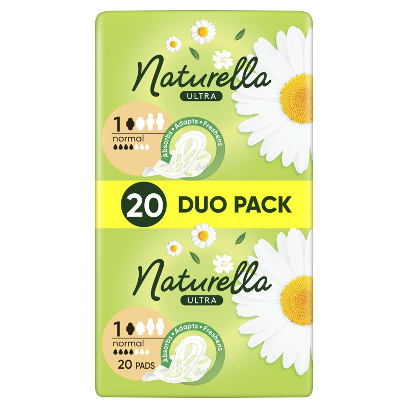 Dámské vložky Naturella - ultra normal, 20 ks
