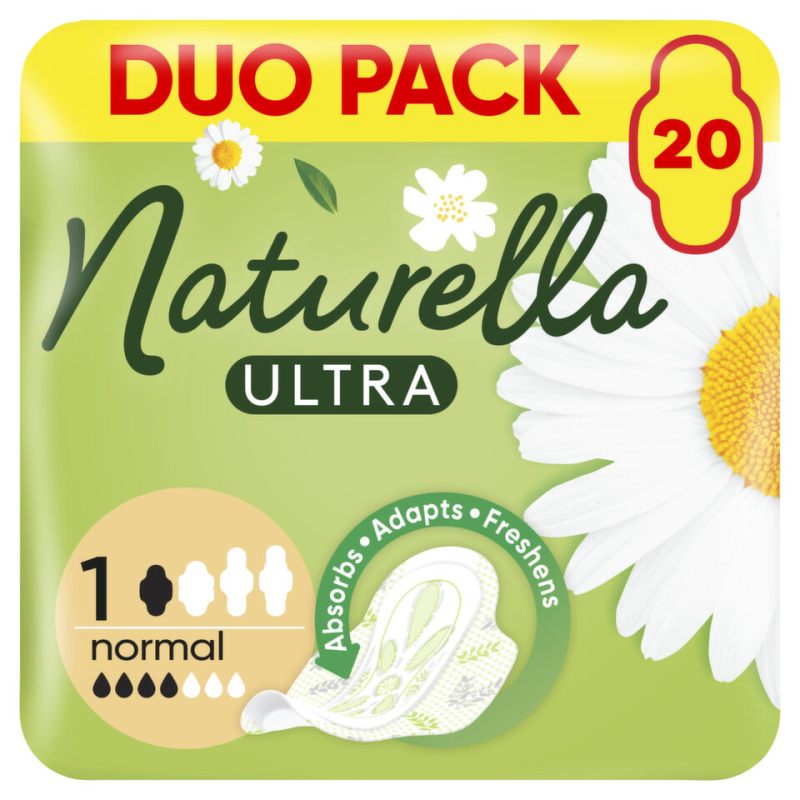 Dámské vložky Naturella - ultra normal, 20 ks