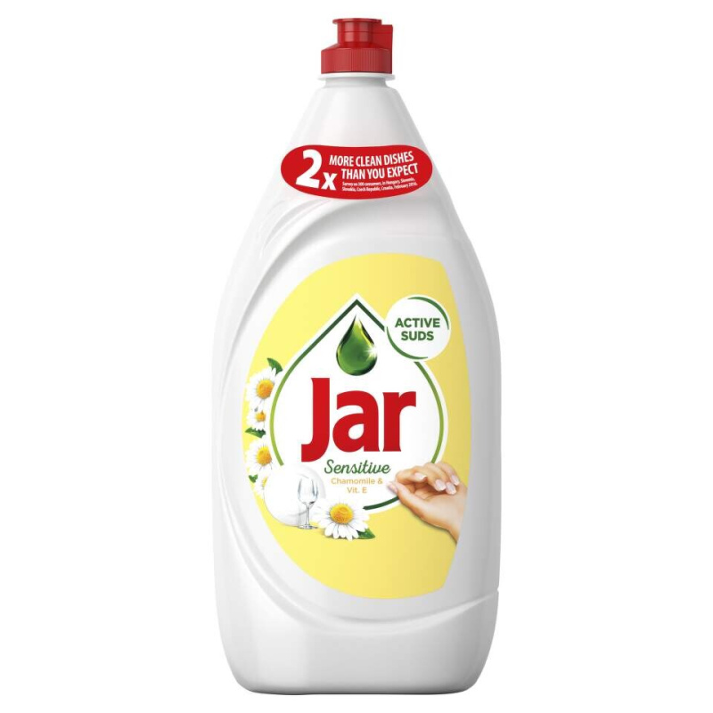 Jar Sensitive Tekutý Prostředek na nádobí Chamomile & Vitamin E 1350 ml