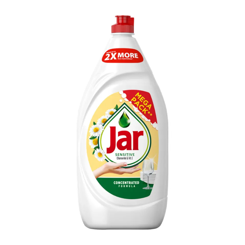 Jar Sensitive Tekutý Prostředek na nádobí Chamomile & Vitamin E 1350 ml