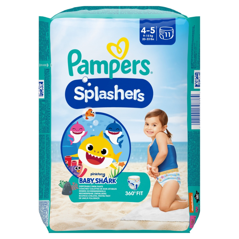 Pampers Splashers, 11 Plenkových Kalhotek