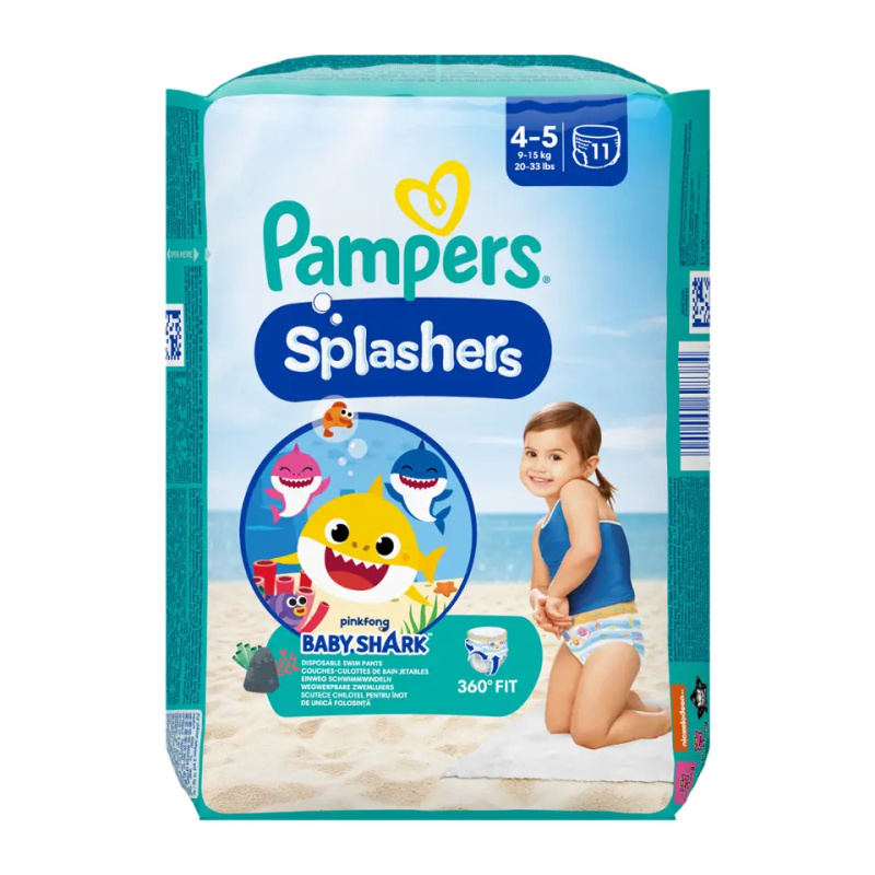 Pampers Splashers, 11 Plenkových Kalhotek