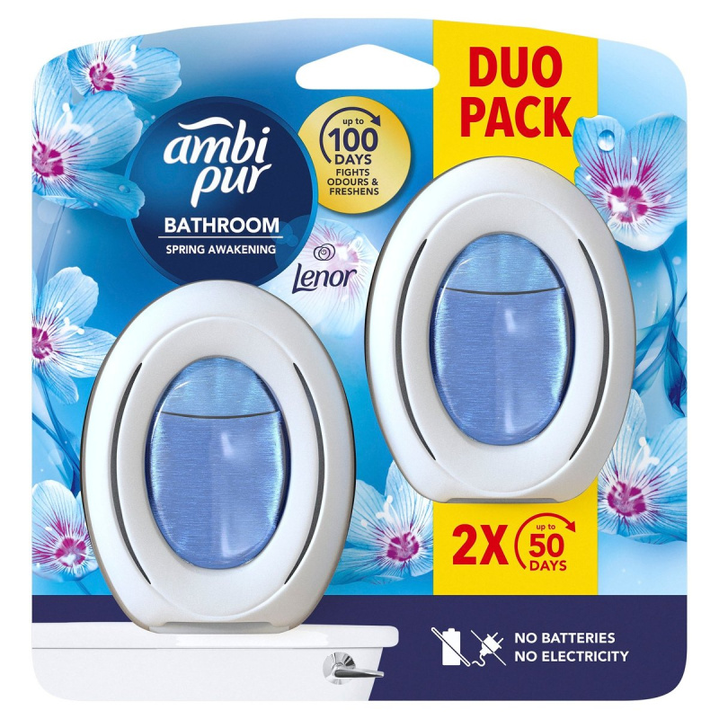Ambi Pur Bathroom Spring Awakening osvěžovač vzduchu 2×75 ml