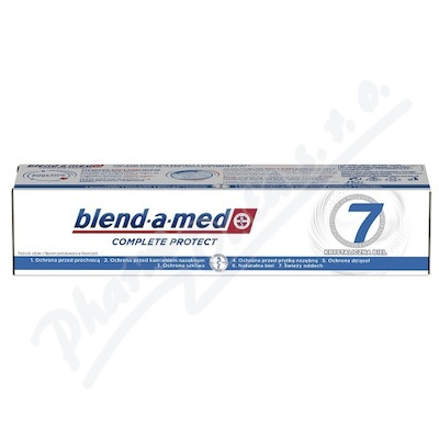 Blend-a-med Protect 7 Crystal White zubní pasta pro kompletní ochranu zubů 100 ml