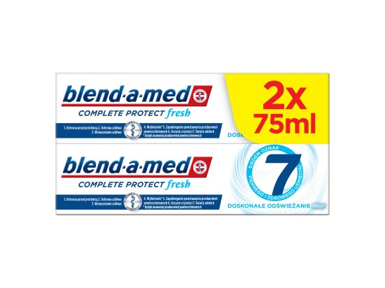 Blend-a-med Protect 7 Extra Fresh zubní pasta pro svěží dech 2x75 g
