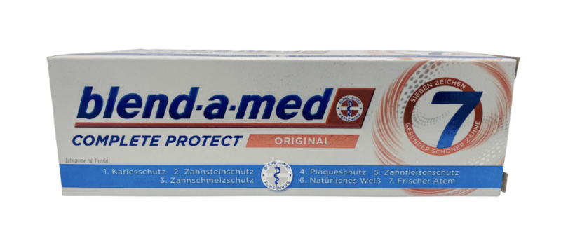 Blend-a-med Complete Protect 7 Original zubní pasta pro kompletní ochranu zubů 75 ml