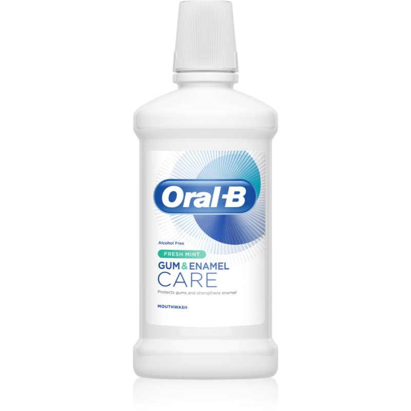 Oral B Gum&Enamel Care ústní voda pro zdravé zuby a dásně 500 ml