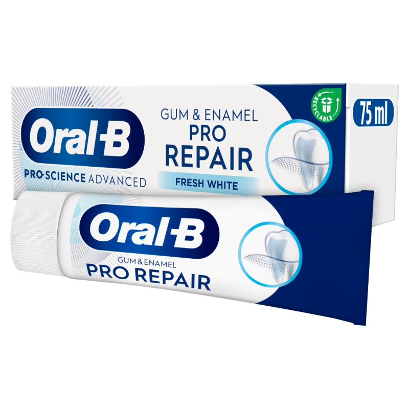 Oral-B Gum & Enamel Pro-Repair Zubní pasta Fresh White 75 ml