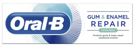 Oral B Gum & Enamel Repair Fresh White zubní pasta pro svěží dech 75 ml
