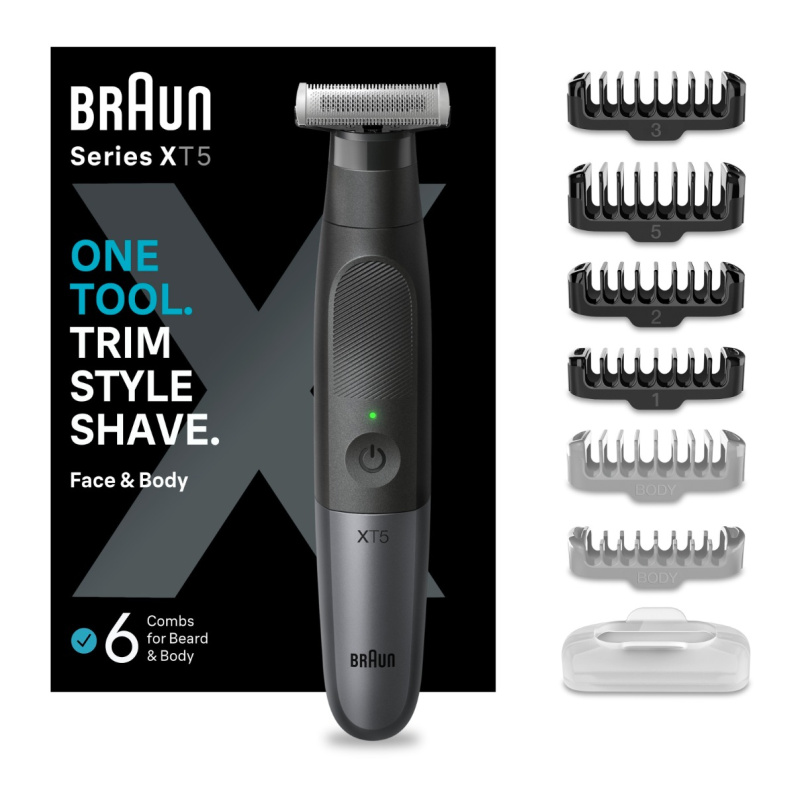 Braun Series X XT5200 zastřihovač a holicí strojek na vousy