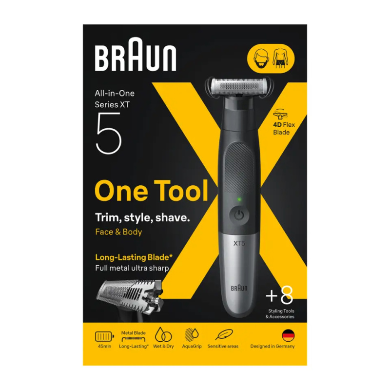 Braun Series X XT5200 zastřihovač a holicí strojek na vousy