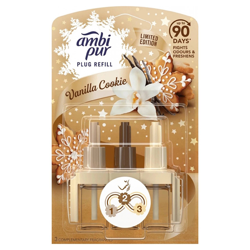 Ambi Pur 3Volution Vanilla Cookie náhradní náplň do elektrického osvěžovače vzduchu