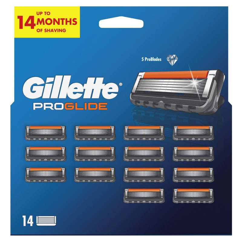 Gillette ProGlide náhradní břity 14 ks