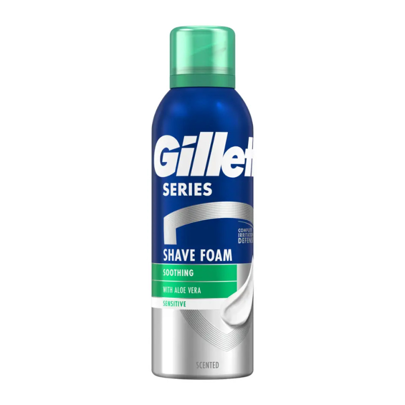 GILLETTE Series Sensitive Pěna na holení 200 ml