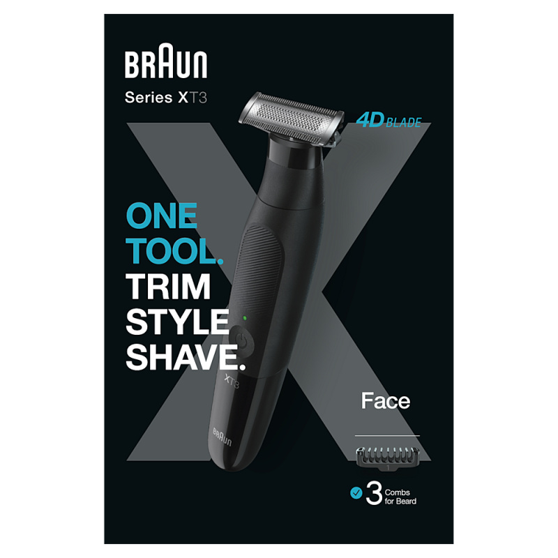 Braun Series X XT3100 zastřihovač na tvář a tělo