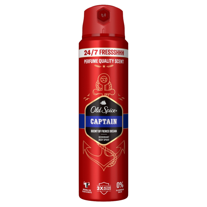 Old Spice Captain deodorant ve spreji 150 ml