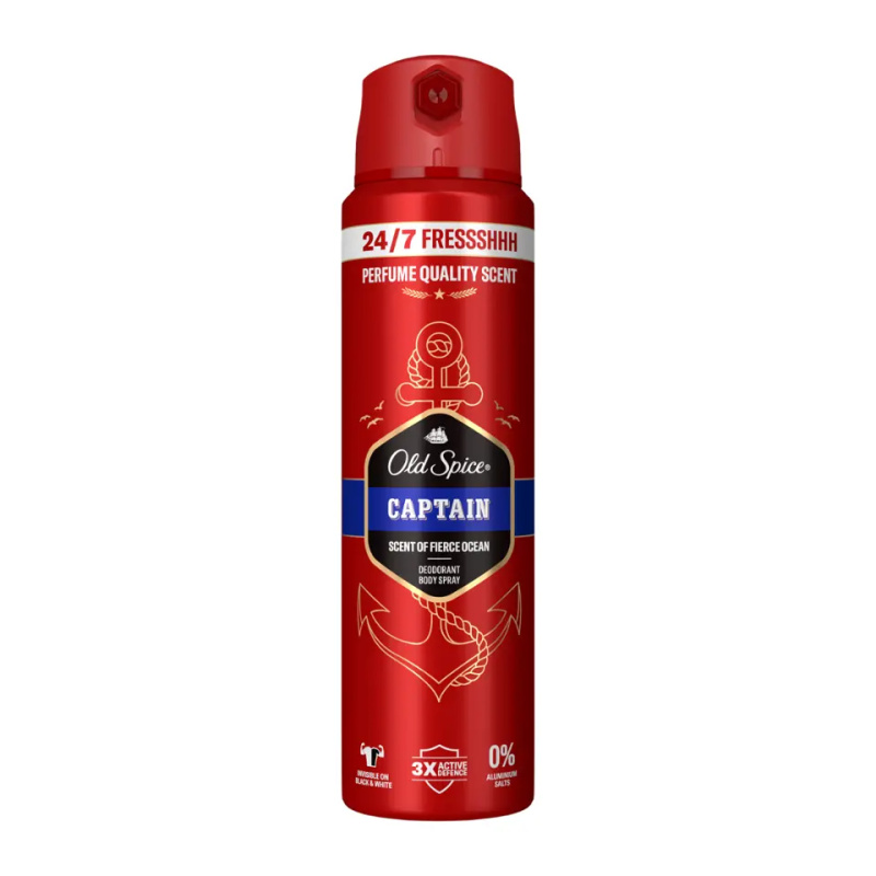 Old Spice Captain deodorant ve spreji 150 ml