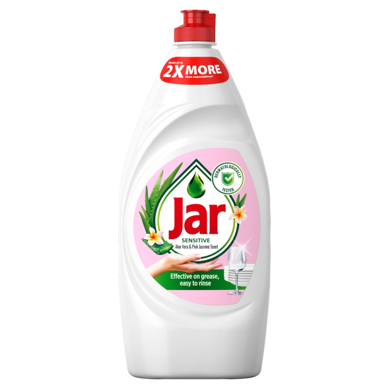 Jar Sensitive Aloe vera & pink jasmine Prostředek na ruční mytí nádobí