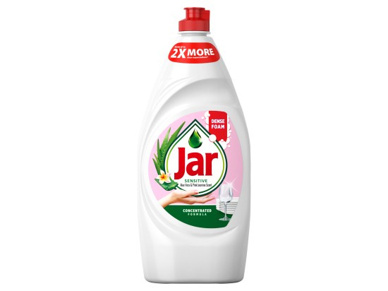 Jar Sensitive - prostředek na mytí nádobí - Aloe & Pink Jasmine, 900 ml