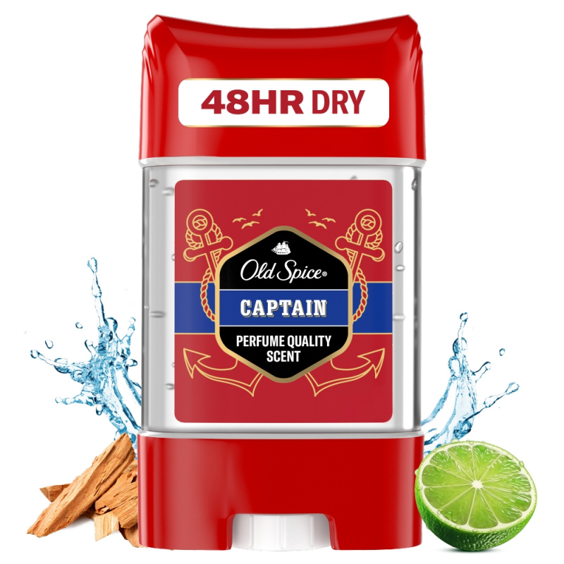 Old Spice Captain gelový antiperspirant pro muže 70 ml