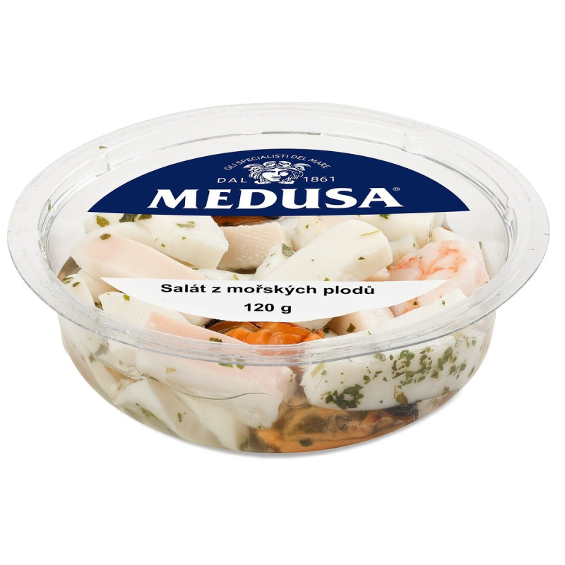 Medusa Salát z mořských plodů