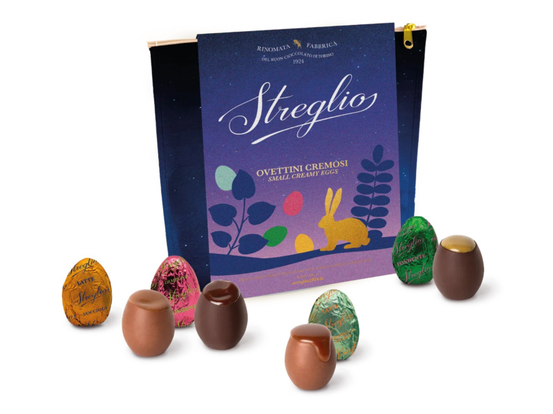Streglio sáček s velikonočními vajíčky (Pochette Ovettini) 240g