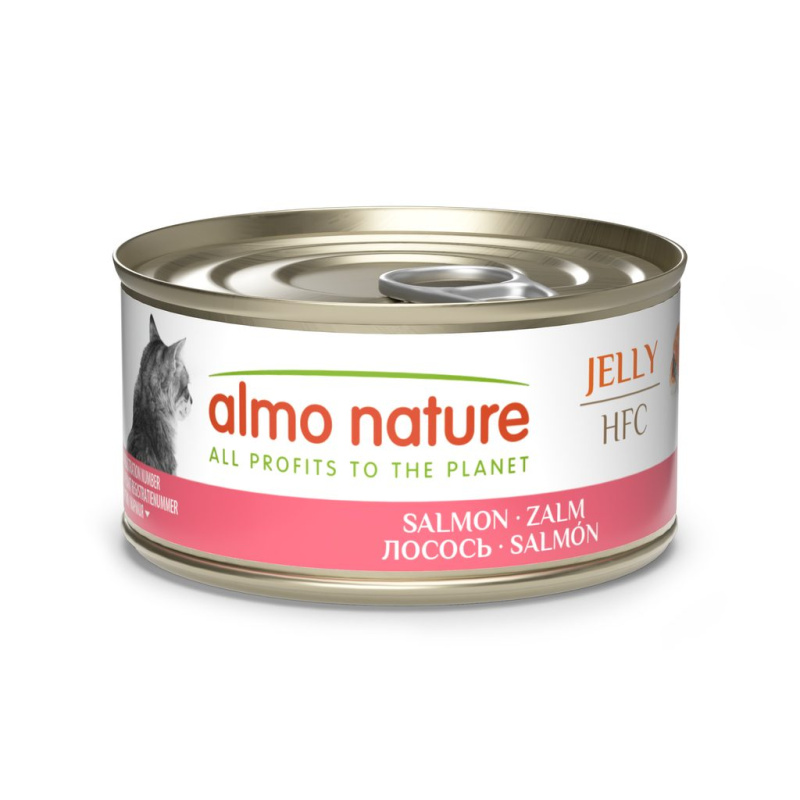 Almo Nature cat konz. Jelly-losos 70g
