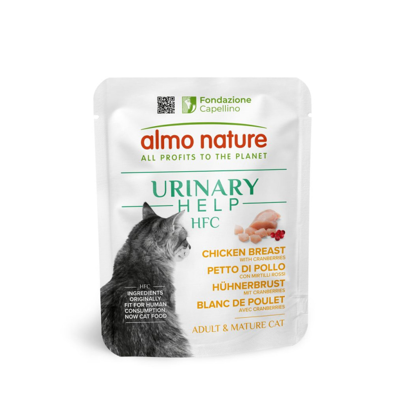 Almo Nature HFC Urinary Help - kuřecí prsa s brusinkami 50g