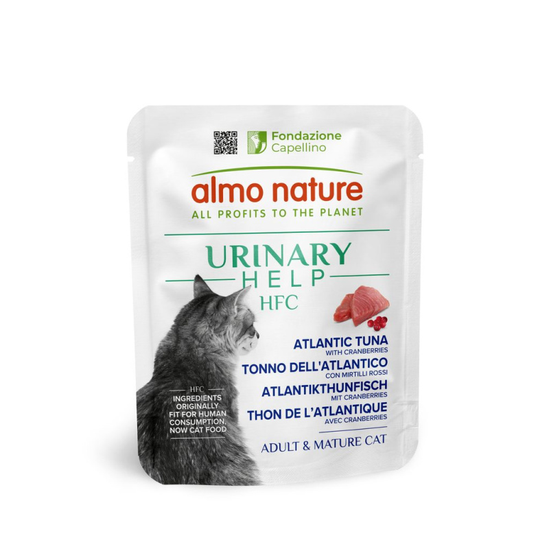 Almo Nature HFC Urinary Help - atlantský tuňák s brusinkami 50g