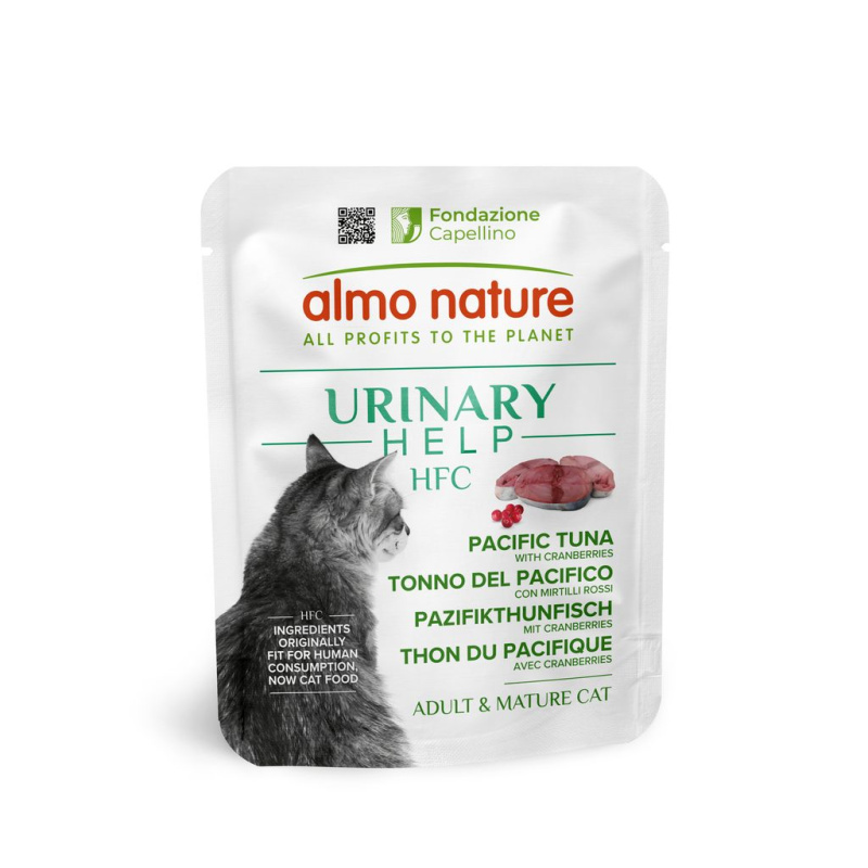 Almo Nature HFC Urinary Help - pacifický tuňák s brusinkami 50g