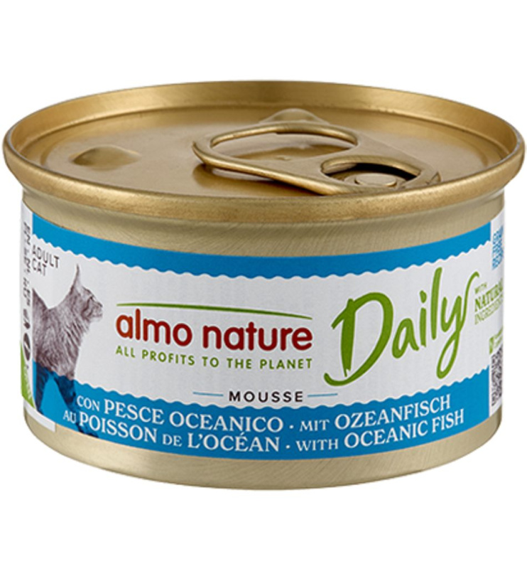 Almo Nature Daily Menu cat konz. mořské ryby 85g