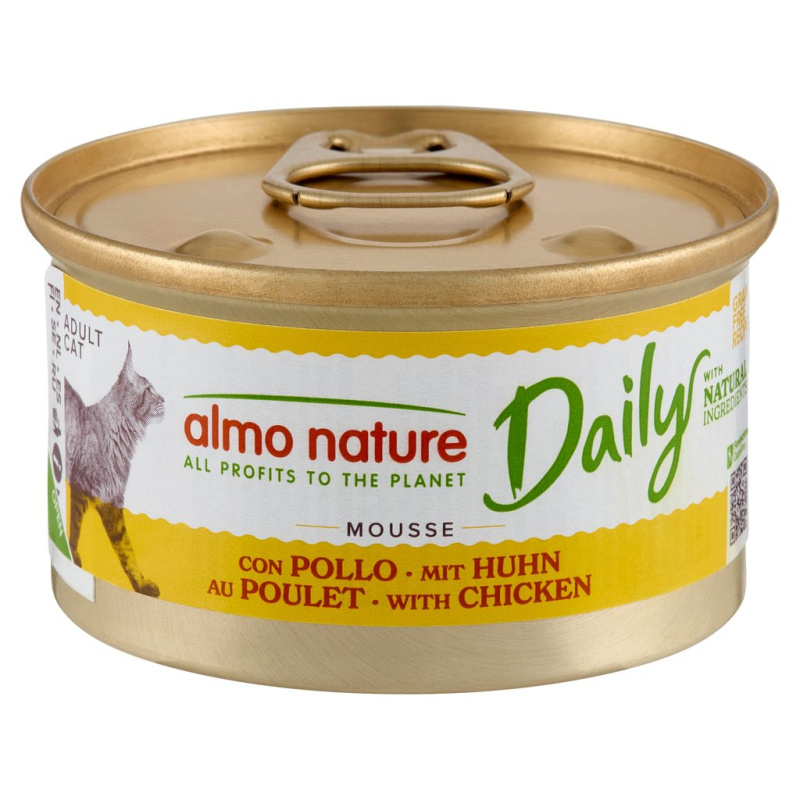 Almo Nature Daily Menu cat konz. kuře 85g