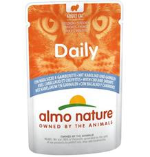 Almo Nature Daily Menu cat kaps. treska a krevety 70g