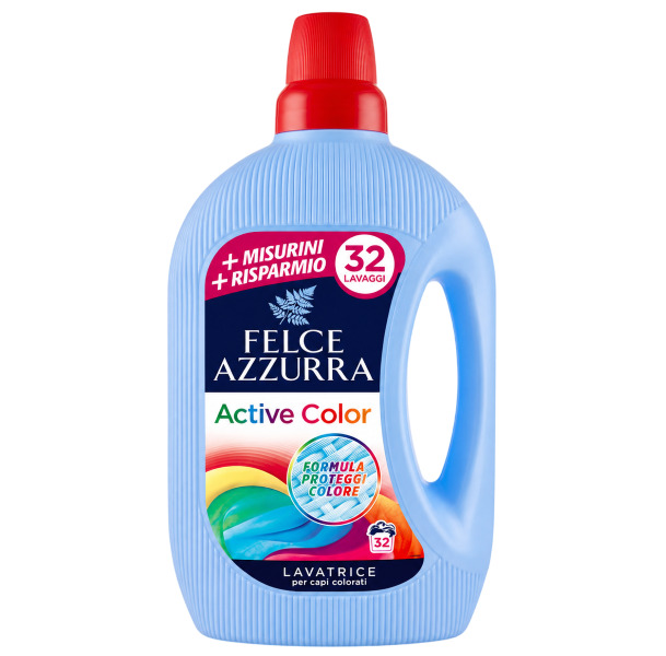 Felce Azzurra Active Color Prací gel 1,595 l 32 dávek