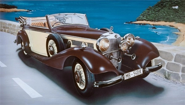 Italeri Mercedes Benz 540K 1:24