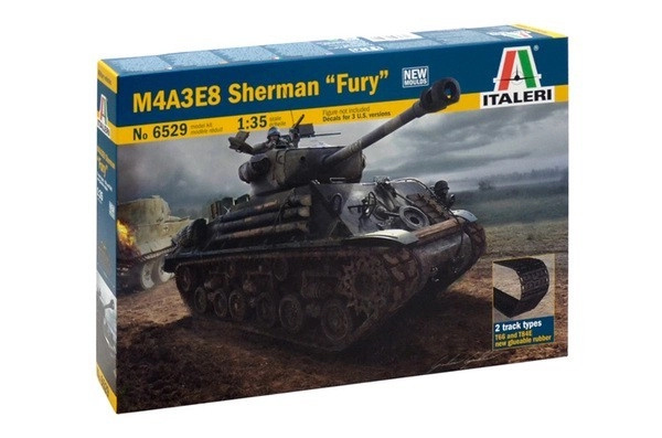 Italeri Model Kit tank 6529 M4A3E8 SHERMAN 1:35